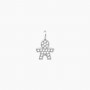 KIDULT - COLLEZIONE LITTLE BOY - CIONDOLO A FORMA DI BIMBO CON CRISTALLI