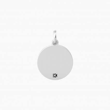 KIDULT - COLLEZIONE BIRTHDAY - CIONDOLO TONDO HAPPY BIRTHDAY CON CRISTALLO