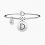 KIDULT - COLLEZIONE EMOZIONI - BRACCIALE CON LETTERA D