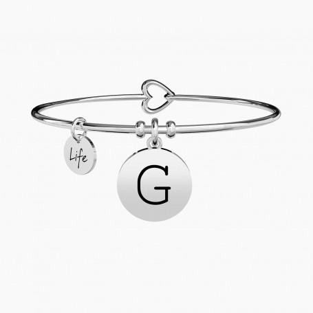 KIDULT - COLLEZIONE EMOZIONI - BRACCIALE CON LETTERA G