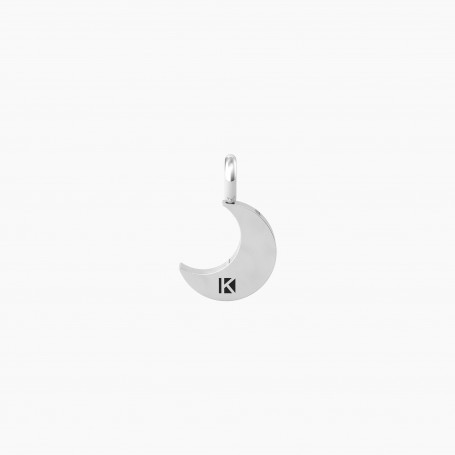 KIDULT - COLLEZIONE SOGNI - CIONDOLO A FORMA DI LUNA CON CRISTALLI