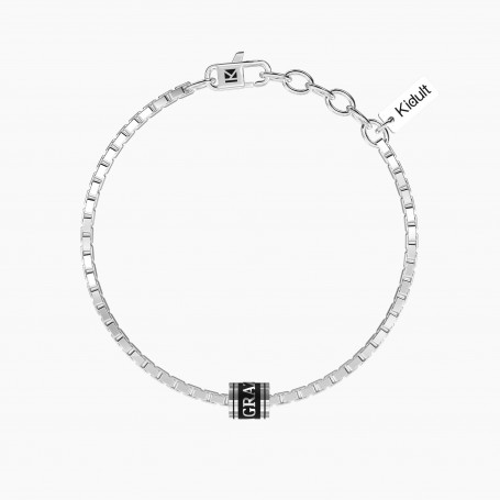 KIDULT - COLLEZIONE GRAZIE PAPA' - BRACCIALE REGOLABILE CON CATENA VENETA