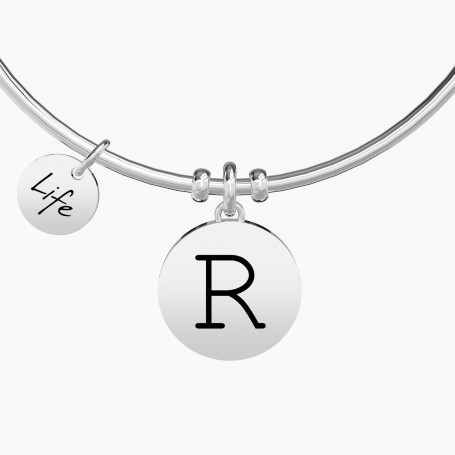 KIDULT - COLLEZIONE EMOZIONI - BRACCIALE CON LETTERA R
