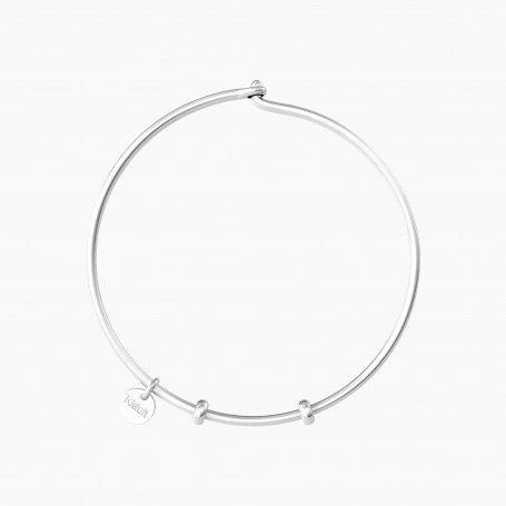 KIDULT - COLLEZIONE HULA-HOOP - BRACCIALE RIGIDO COMPONIBILE IN ACCIAIO