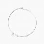 KIDULT - COLLEZIONE HULA-HOOP - BRACCIALE RIGIDO COMPONIBILE IN ACCIAIO