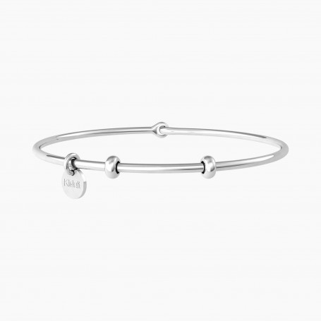 KIDULT - COLLEZIONE HULA-HOOP - BRACCIALE RIGIDO COMPONIBILE IN ACCIAIO