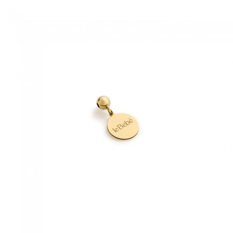 LE BEBE - COLLEZIONE I TESORINI - CHARM POP CON TARGHETTA TONDA