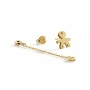 LE BEBE - COLLEZIONE I CLASSICI - ORECCHINI CON SAGOMA BIMBO E CUORE