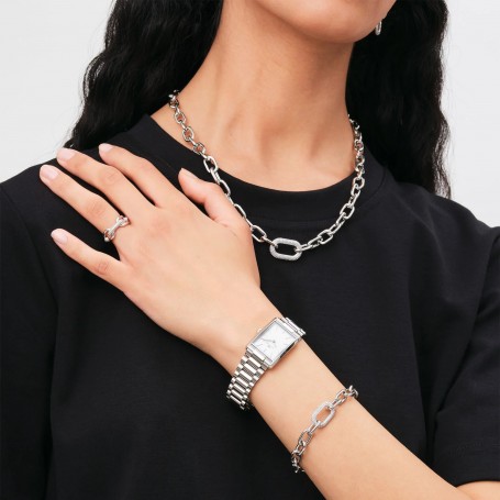 DANIEL WELLINGTON - OROLOGIO BOUND 3-LINK SILVER