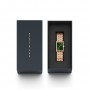 DANIEL WELLINGTON - OROLOGIO BOUND 9-LINK EMERALD SUNRAY ROSE GOLD